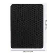 1pc Cat Litter Box Mat,EVA Double-Layer Integrated Single-Hole Cat Litter Mat, Suitable For Small, Medium And Large Cat Litter Boxes, Waterproof Cat Litter Cleaning Mat, Double-Layer Honeycomb Design Helps Collect Waste - Black - View 13