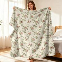 1PC Flannel Blanket, Summer Blanket, Bed Blanket , Blankets For Camping, Blanket For Beach, Throw Blanket, Multi-Use Blanket Soft , Cooling Blanket - Style Z - View 2