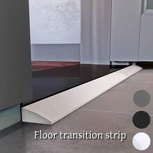 1pc 1.18"W X 0.59"H X 31.5"L Flexible Robot Vacuum Ramp Strip, Designed To Help Robot Vacuum Climb Up, Also Suitable For Floor Transition And Bathroom Waterproof Strip - A - View 3