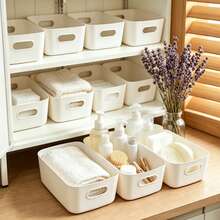 15pcs Multi-Purpose Desktop Storage Boxes - Suitable For Cosmetics, Desk Clutter, Underwear, Jewelry, Accessories - Perfect For Kitchen, Bathroom, Bedroom, Office, Dorm - Stackable, Space-Saving, Christmas Gift, 5/10/15pcs - Multicolor - View 2