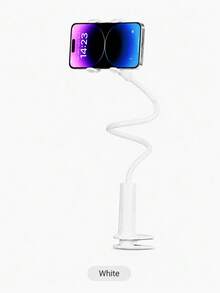 1pc Slouchy Phone Holder Tablet Stand Adjustable Desktop Bedside Fixed Bracket Universal Mobile Device Support Stand Suitable For Watching Videos, Live Streaming, Online Learning And Office Work Bedroom And Desk Hands-Free Phone Accessory - Multicolor - View 10