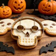 Halloween Cookie Cutter Set, 2pcs Stainless Steel Cookie Cutters - Pumpkin, Ghost, Suitable For Halloween Party Decoration - View 9