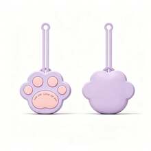 Waterproof Silicone Pet Treat Storage Box, Paw Print Hanging Dog Treat Bag, Lightweight Travel Food Container, Suitable For Puppy Kitten Training And Dog Walking - Multicolor - View 9