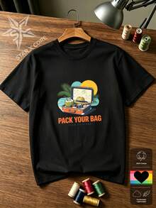 Women T-Shirts - 黑色 - 查看 2