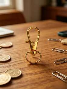 32mm Rotating Lobster Clasp Metal Key Ring Hook Clip, Suitable For Key Ring Making, DIY Crafts, Pet Collars - Lobster Claw Keychain - View 7
