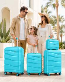 Suitcases - Sky Blue - View 11