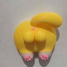 1pc 86 Switch Cover [Giant Egg Cat] Cat Butt Switch Panel Home Decor 3D Printed Switch Cover Creative Ornament - Cat Butt Lid Switch - View 3