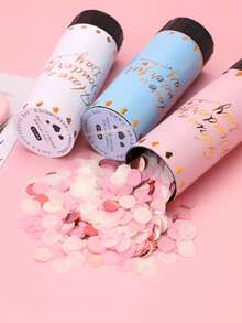 Multi-Style Colorful Confetti Poppers - Wedding Fireworks, Birthday Party Handheld Small Firecracker Spray Tool, Christmas Colorful Confetti Poppers, Lunar New Year Supplies, Valentine's Day Gift, Essential For Holiday Party Atmosphere - A - View 7