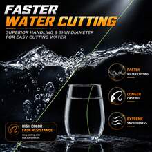 SeaKnight W4 Fishing Line, 4 Strands Braided Line 300M Ultraviolet-Proof Seawater Proof Coating For Saltwater - Multicolor - View 9
