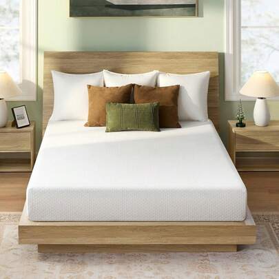 Twin Mattress, 6 Inch Memory Foam Mattress In A Box, Fiberglass Free, Relieve Pressure With Medium Firm Support, Motion Isolation, CertiPUR-US Certified Colchón In A Box