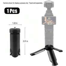 Portable Mini Tripod Desktop Camera Tripod Stand Lightweight Handheld Stabilizer Compatible With OSMO Pocket 4 & 3 & 2, Action Camera, Smartphone, Webcam, Travel Vlog - View 2