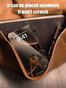 3片裝全螢幕鋼化玻璃螢幕保護貼,相容 iPhone 及其他機型,採用高透光高清晰鋼化玻璃,細節呈現清晰,安裝後不影響手機殼使用,高硬度表面可抗日常刮痕,適合健身運動記錄、戶外導航與辦公文件處理等多種環境,防水性能提升耐用度 - 無色 - 查看 8