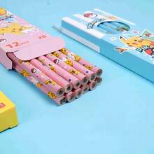 1set 2026 Popular Smart Pencil Gift Box, Three Color Box, Sketch Painting, Cartoon Smart Printing Eye-Catching, Stationery For Students At The Beginning Of School And Children's Gifts Are Preferred. (Stochastic Style) - Multicolor - View 4