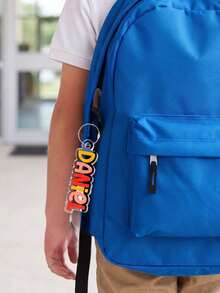 Personalized Colorful Keychain, Customized Name Tag Key Ring, Acrylic Text Gift, For Men And Women, Teacher's Day, Back To School, Birthday, Anniversary, Graduation, Christmas And Party Favors - Multicolor - View 8