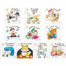 A 10-Book Set Of Illustrated Spanish Storybooks For Children Designed To Spark A Love For Reading; Features Adorable Animal Characters And Colorful Illustrations-Ideal For Homeschooling, Enhancing Language Skills, And Gifting For Birthdays. - Multicolor - View 2