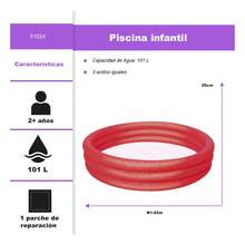 Kids Pools & Water Toys - Red - View 2