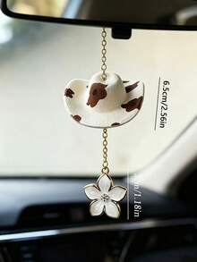 Cowboy Hat Keychain – Western Style Keychain Bag Charm, 3D Design, Cool Keychain, Unisex, Western Cowboy Pendant, Suitable For Wallets, Handbags, Backpacks And Key Rings, Also As Car Interior Accessory, Party Decoration Accessory, Back To School, Gift For Girls, Friends, Family, Teachers, Sisters And Vintage Lovers - Multicolor - View 9