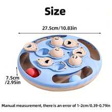 Cat Puzzle Toy - Highly Interactive, Mimics Boredom And Staring, Stimulates Intelligence, Used For IQ Training And Brain Stimulation - Multicolor - View 2
