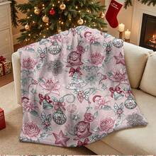 1PC Flannel Blanket, Summer Blanket, Bed Blanket , Blankets For Camping, Blanket For Beach, Throw Blanket, Multi-Use Blanket Soft , Cooling Blanket - Style Z - View 8