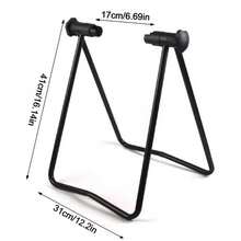 Bicycle Trainer Stationary Bike Cycle Stand Indoor Exercise Hi-Quality Foldable - Black - View 2