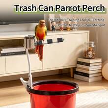 ITANDME Adjustable Bird Perch With Clips, Portable Parrot Perch, Suitable For Multiple Settings; Portable Bird Perch With Bendable Design For Training Cockatiels, Conures, And Lovebirds - View 5