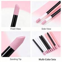 Quartz Nail Cuticle Remover Pen, Reusable Washable Nail File Stick, Manicure Pedicure Dead Skin Trimming Tool, Professional Nail Surface Edge Polishing Stick For Salon & Home Nail Art - A - View 9