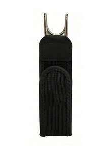 Unisex Buckle-Free Belt Hook, Tactical Metal Hook Elastic Belt, Unisex Buckle-Free Invisible Belt, Suitable For Work And EDC Use, Convenient And Fast - Black - View 5