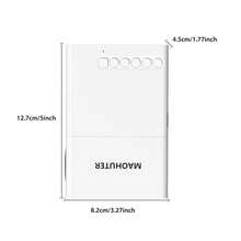 Portable Mini Smart Projector With Phone Mirroring For Home Theater, USB, Smartphone, TV Box, Laptop-High Resolution Video Projector For Movies And Presentations - White - View 2