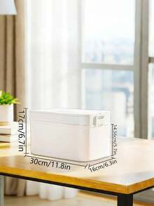 VOOVA 1layers Medicine Organizer - White - View 3
