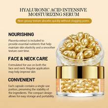 30/60/120pcs Firming Capsule Serum, Barrier Repair, Firming & Smoothing Deep Nourishing For Face And Neck - Hyaluronic Acid - View 4