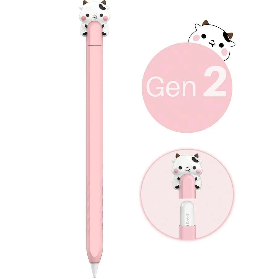 Silicone Protective Sleeve Compatible With Apple Pencil Pro And 2nd Generation, Silicone Protective Sleeve With IPencil Pro