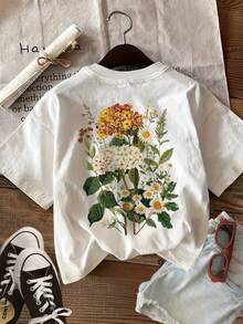 Women T-Shirts - 白色 - 查看 4