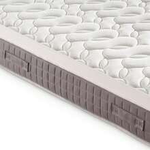 MATERASSIEDOGHE Pocket Spring Mattress, 5-Zone, H3 Firmness, 5 Cm Memory Foam, REMOVABLE COVER, 100% Made In Italy - White - View 3
