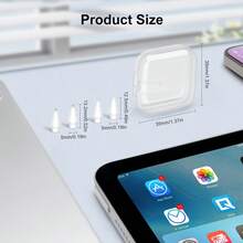 4/6PCS Replacement Tips Compatible With Apple Pencil, Pro Tip, IPencil 1st & 2nd Generation, White Anti-Slip Metal Material, Wear-Resistant, Compatible With IPad 1st Gen Pencil - Multicolor - View 7
