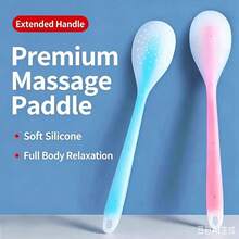 1pc Silicone Massage Stick, Full Body Deep Relaxation Massager, Used To Relieve Muscle Soreness, Fatigue From Prolonged Sitting, Clear Meridians, And Reduce Edema - A - View 11