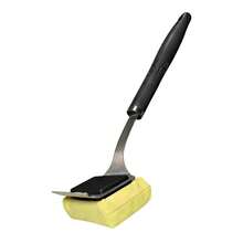 Stainless Steel BBQ Brush Scraper Cleaner For Cast Iron Ceramic Grills Outdoor - A - View 6