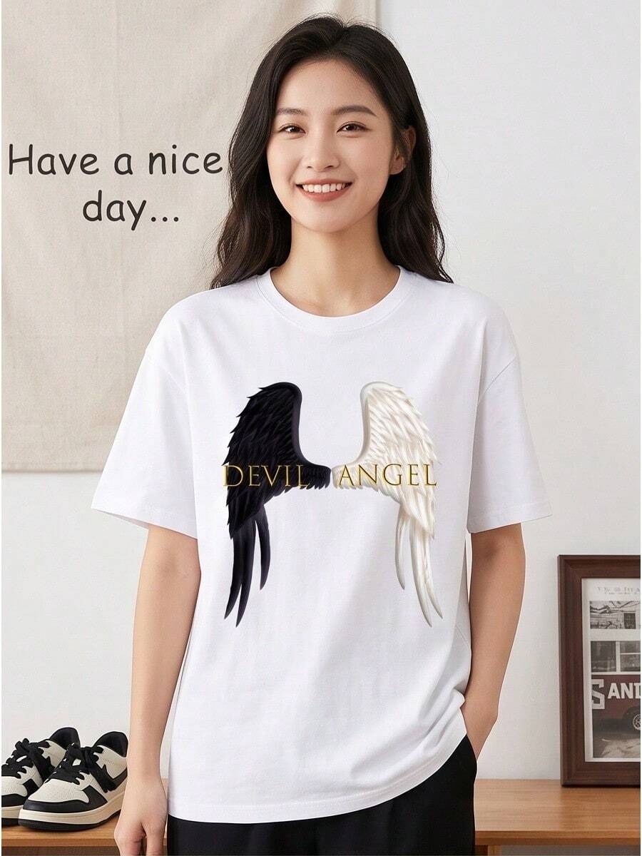 Women T-Shirts - 白色 - 查看 1