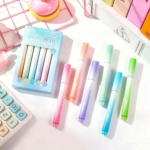 Art Highlighter Pens, Fluorescent Markers, Outline Pens Series, Suitable For Professional Art Painting, Office Signing Supplies, Popular Stationery Gifts, Gifts For Friends And Family, School Supplies And More