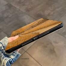 Casing Pelindung Tablet Gaya Lukisan Minyak Hutan Pegunungan, Desain Penyangga Lipat, Penutup Flip Perlindungan Penuh, Pola Cetak Desain Artistik yang Sangat Menarik, Nuansa Premium Seni Lukisan Minyak Unisex, Tahan Guncangan dan Jatuh, Berbagai Metode Lipat Memberikan Sudut Pandang yang Berbeda, Cocok untuk iPad/Air/Pro dan Model Lainnya - Dark Green - View 4