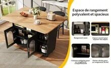 Mobile Storage Islands - Black - View 4