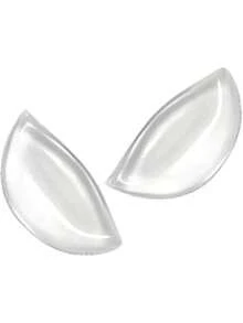 Set Of 2 Seamless Silicone Breast Pads. Thickened Supportive Invisible Bra Inserts, Soft & Comfy For Lingerie, Swimwear, Home, Outdoor And Sports Wear - Multicolor - View 12