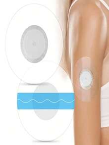 20/50 Waterproof & Sweat-Proof Adhesive Patches, Non-Slip Sticky, Suitable For Sports, Fitness, Blood Glucose Monitoring, Muscle Training, Invisible & Painless, Sports Sensor Patches, Breathable Water-Resistant Adhesive Sheets, Suitable For Climbing, Running & Other Sports, Sweat-Resistant, Can Install And Protect , Suitable For Gym Use - Multicolor - View 2
