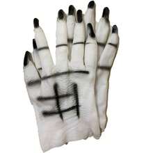 1 Pair/Horror Trick Horror Devil Vampire Monster Wolf Claw Gloves Halloween Ghost Gloves Show Cosplay Costume Props Holiday Props - Multicolor - View 7