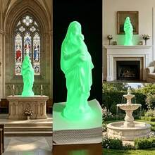 Glow-In-The-Dark Holy Infant Statue, Finely Textured Small Figurine, Suitable For Home, Church, Prayer Altar Catholic Religious Decor And Christian Gifts - 1 Pc - View 2