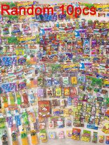 Japanese Retro Snack & Food Stickers, Waterproof Cute Anime Stickers, Suitable For Scrapbooking, Stationery, Children's Use - Multicolor - View 9