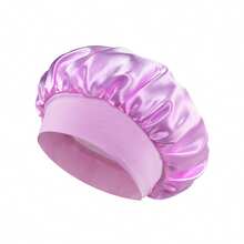 Awegeo 1Pc Women's Fashionable Bonnets, Comfortable Sleeping Hats, Suitable For Curly Hair And Straight Hair, Home Casual Hats - Multicolor - View 7