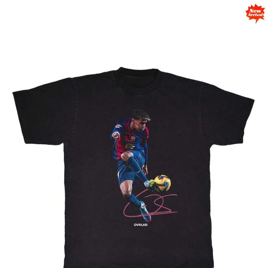 Heavyweight Polyester T-Shirt Tops Women - 黑色 - 查看 1