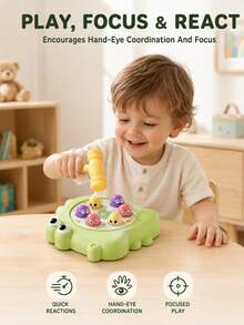 Groundhog Children's Puzzle Toy, Early Education Montessori Toy, Suitable For Girls And Boys, Baby Sensory Toy, Travel Toy - Multicolor - View 6