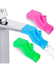 3pcs/Set Faucet Extender, Simple Silicone Extender, For Indoor And Outdoor Faucet Extension, Water Pipe Accessories, Universal Hose Connector Kitchen Items Kitchen Accessories Kitchen Kitchen Tools,1pc - Multicolor - View 9