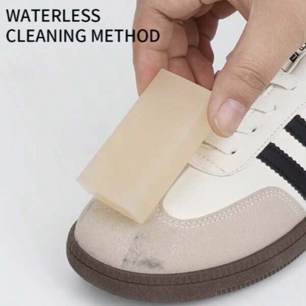 Gôm tẩy làm sạch giày sneaker và da lộn không hóa chất, dùng cho da cừu, da lì và cao su, tẩy vết bẩn tức thì cho xi đánh giày, gôm làm trắng chăm sóc sneaker và bảo dưỡng da lộn, không hóa chất cho da và chăm sóc da